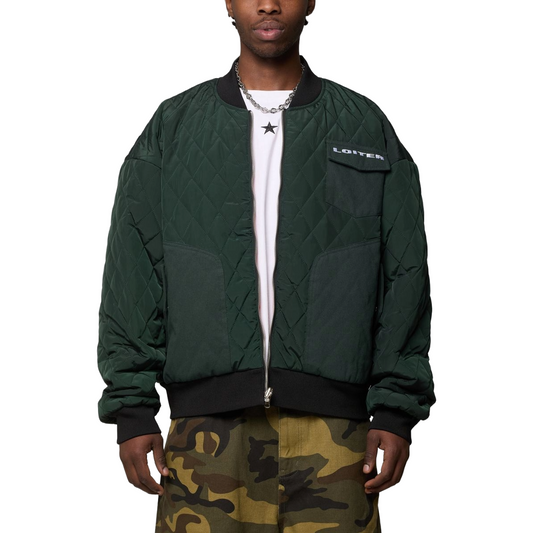 LOITER CYBER REVERSIBLE BOMBER JACKET