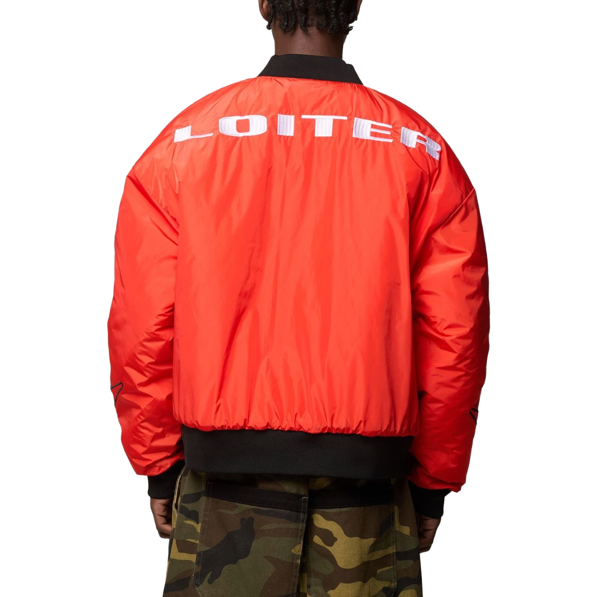 LOITER CYBER REVERSIBLE BOMBER JACKET