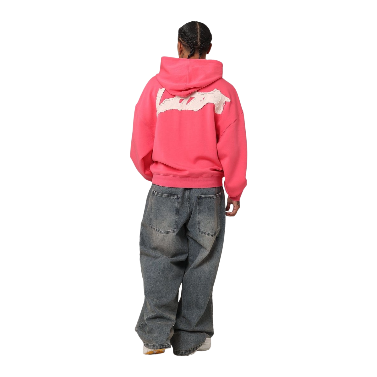 LOITER CHROMA PREMIUM HOODIE - PINK