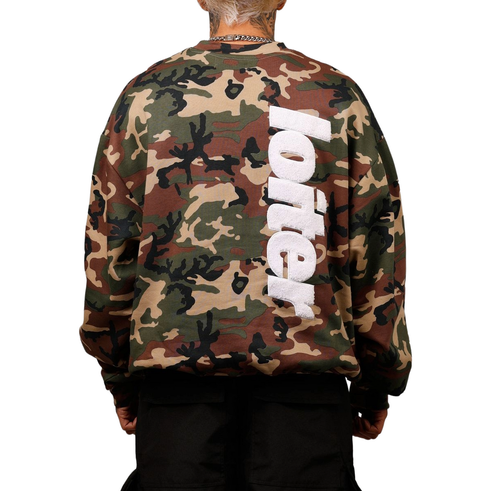 LOITER FREEWAY CREWNECK - CAMO