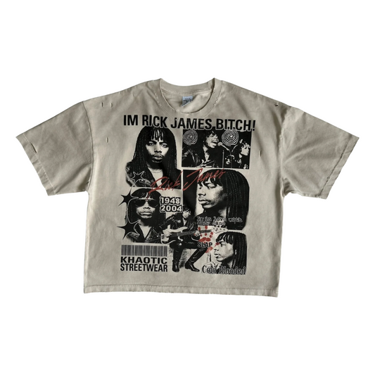 KHAOTIC RICK JAMES TEE - VINTAGE