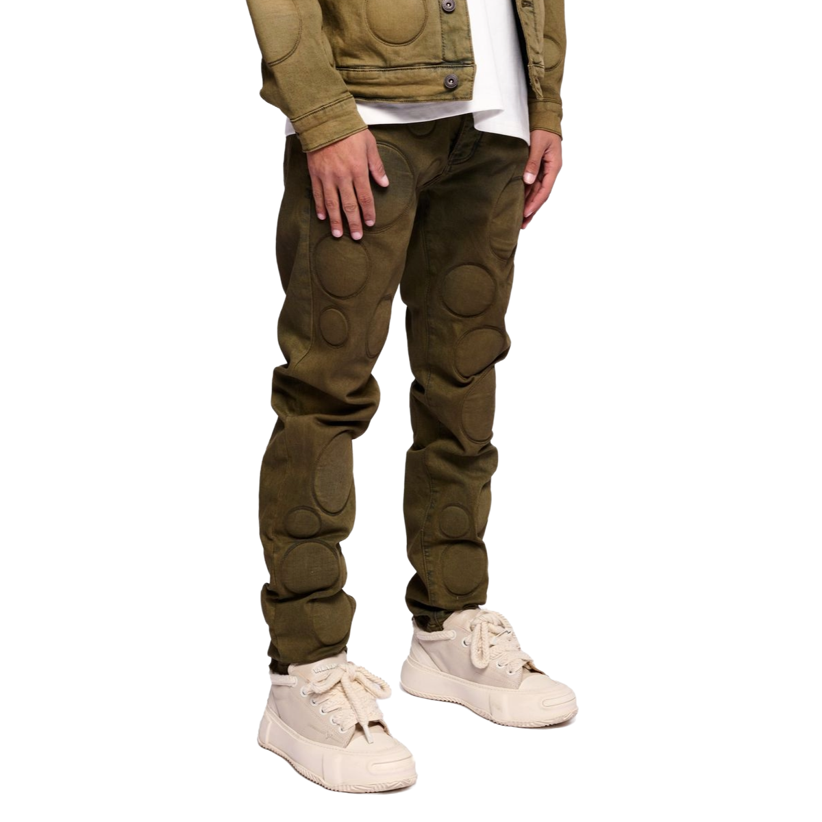 VALABASAS SPORE SKINNY JEAN - VINTAGE WASH