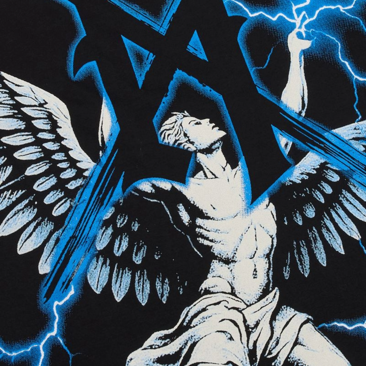 XHOSTILE 'THUNDER' TEE - BLUE