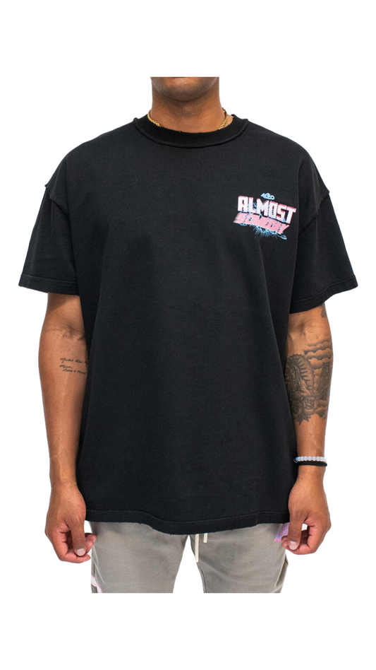 ALMOST SOMEDAY LO-FI TEE (BLACK)
