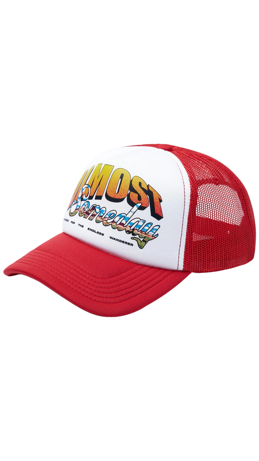 ALMOST SOMEDAY HUMAN NATURE TRUCKER (RED)