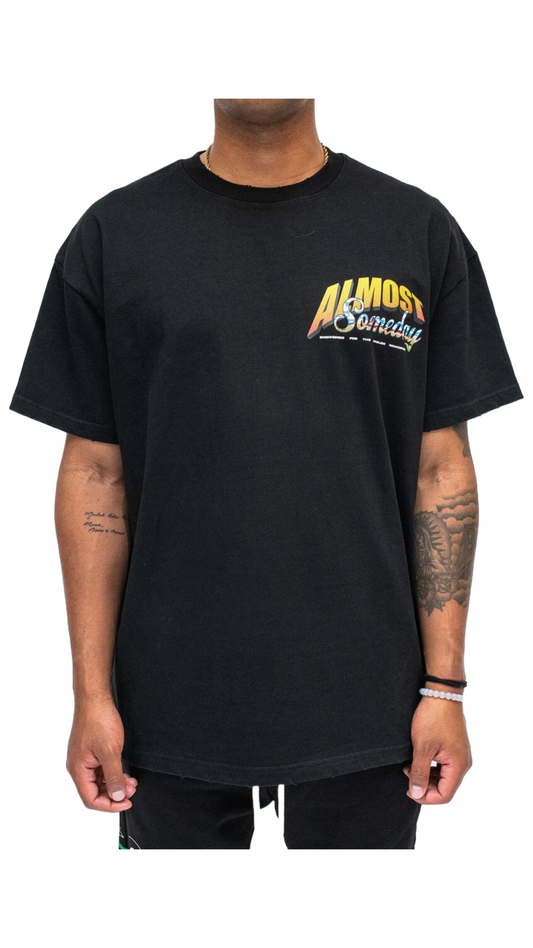 ALMOST SOMEDAY HUMAN NATURE TEE (BLACK)