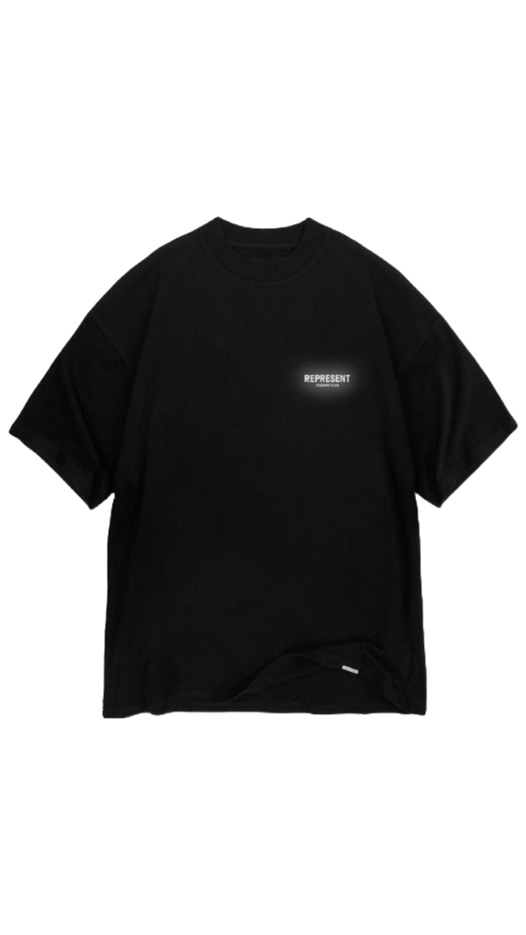 REPRESENT OWNERS CLUB T-SHIRT - BLACK REFLECTIVE