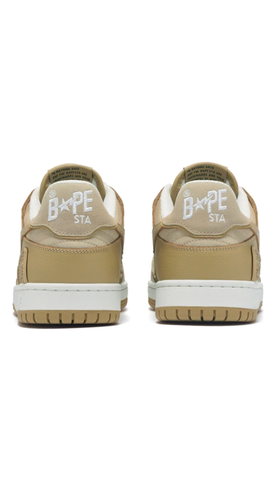 BAPE® SK8 STA #4 MENS BEIGE