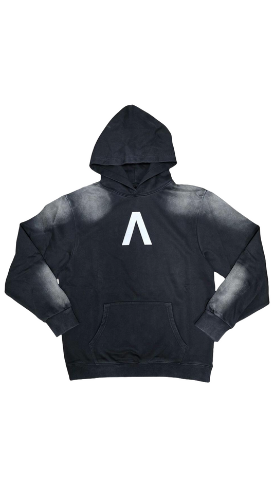 AOLOGNE "STAND ALONE" BLK WASH HOODIE