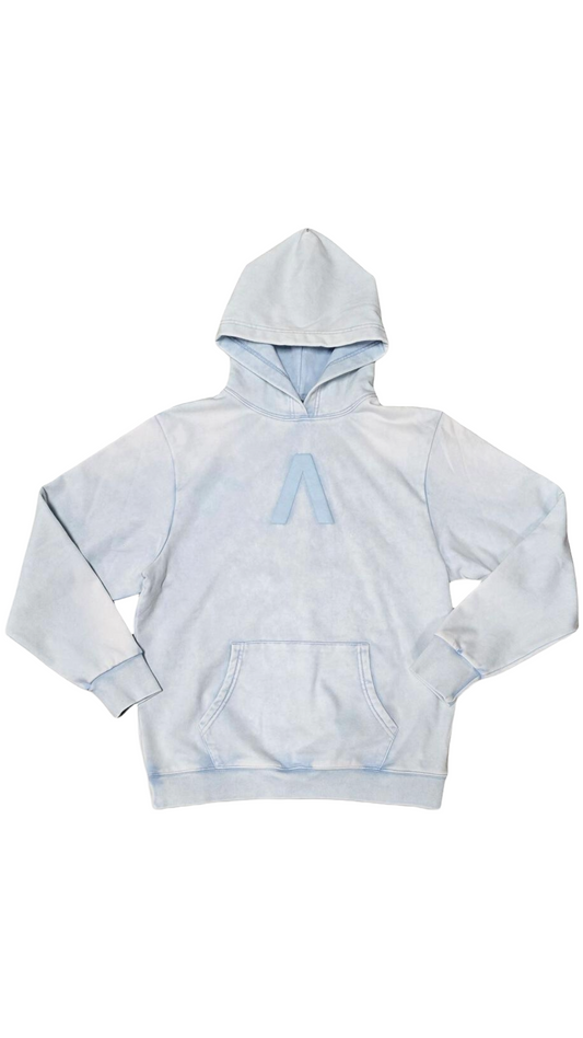 AOLOGNE "STAND ALONE" PWDR BLU HOODIE