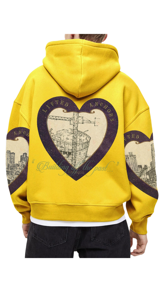 LIFTED ANCHORS FOR THE FUTURE HOODIE (GOLD)
