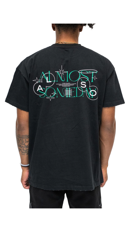ALMOST SOMEDAY BLK "FANTASY" TEE