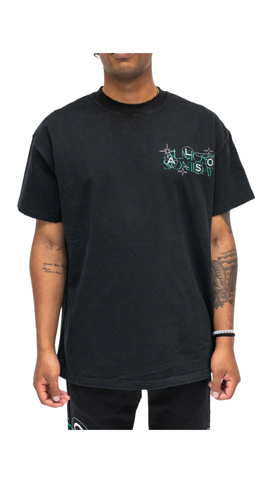 ALMOST SOMEDAY BLK "FANTASY" TEE