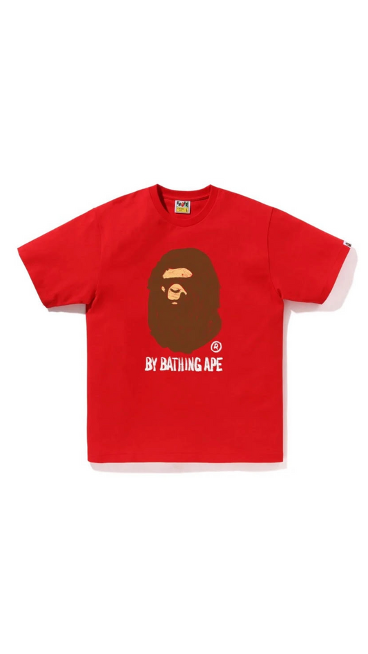 BAPE HAND DRAWN BY BATHING TEE (RED)