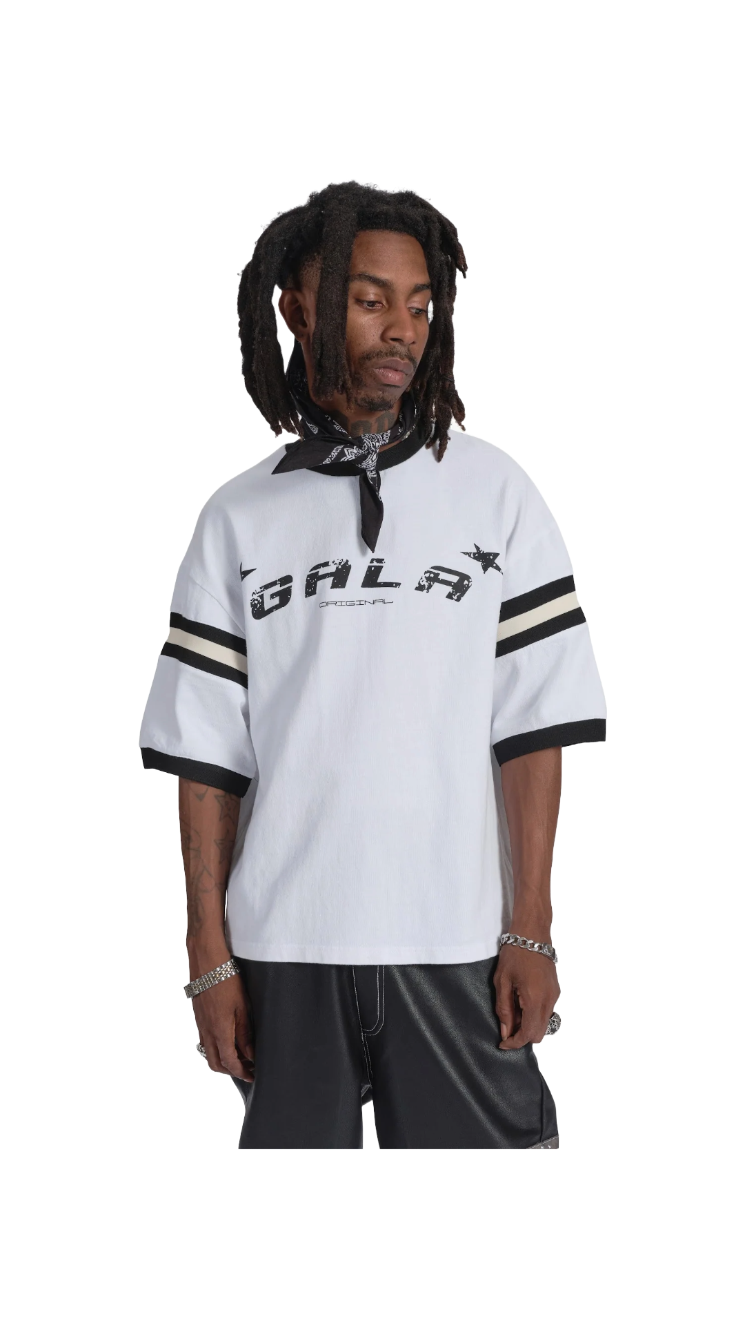 GALA SUPERSTAR JERSEY TEE (WHITE)