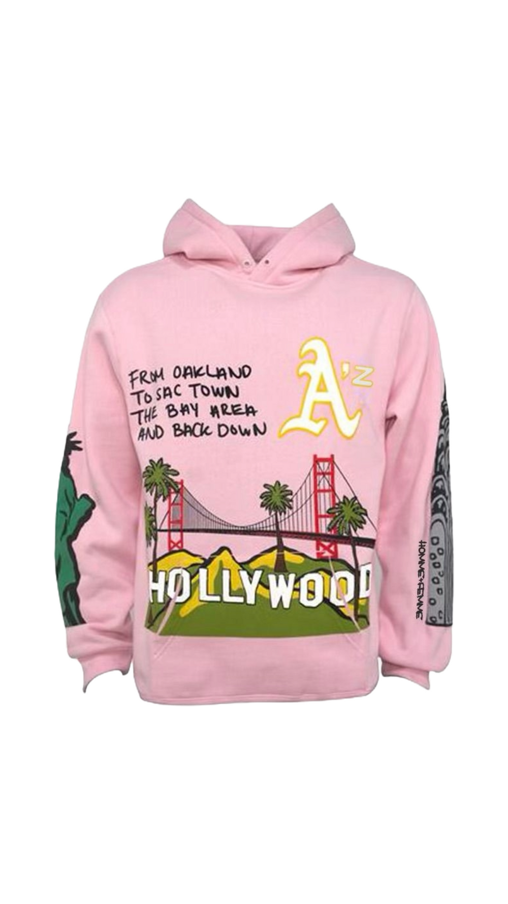 Cali To NYC Hoodie (Pink)