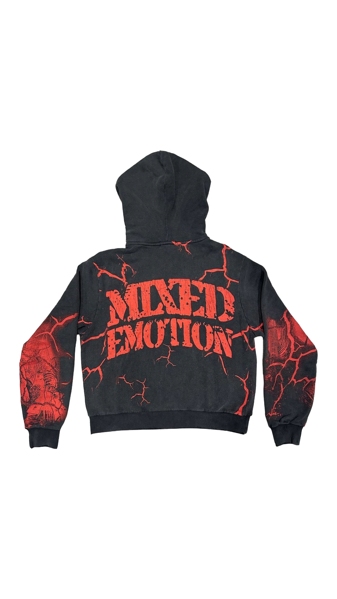 ME ACID WASH "DESERTED" HOODIE