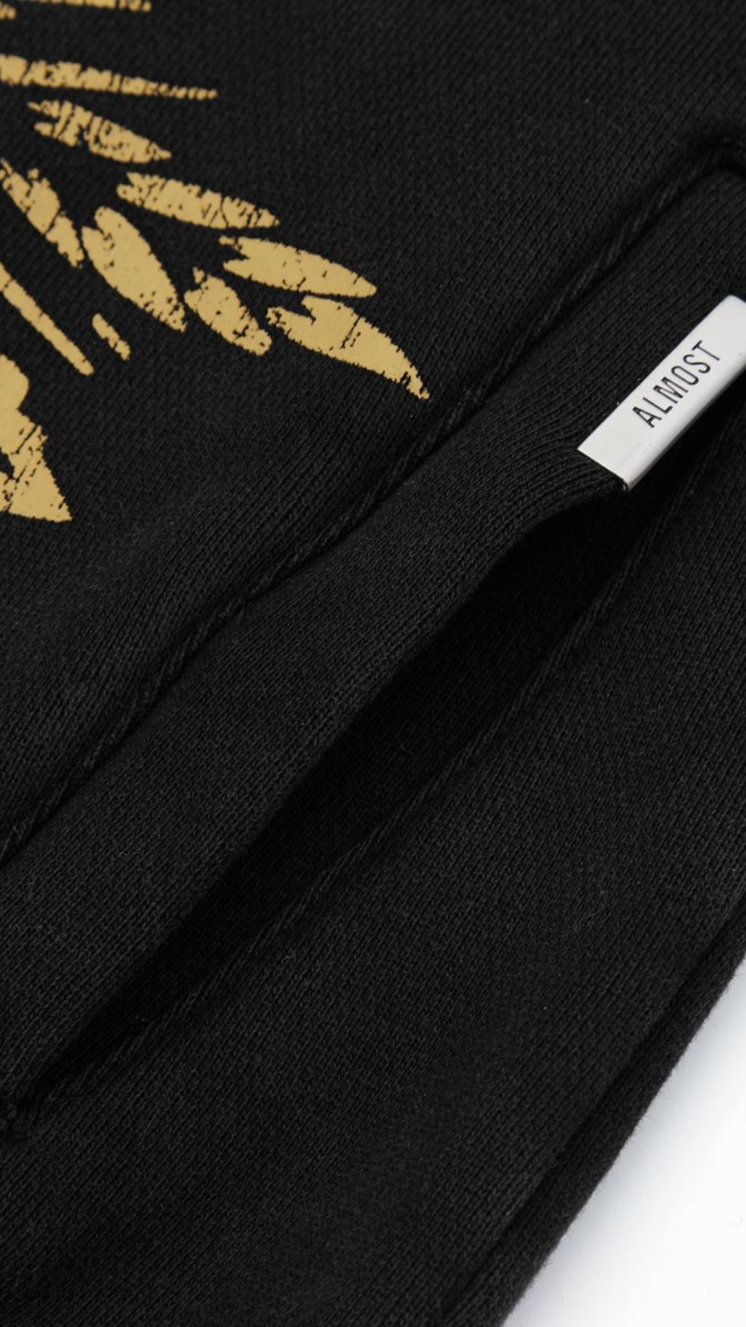 AS HIGH LIFE ZIPUP HOODIE (BLACK)