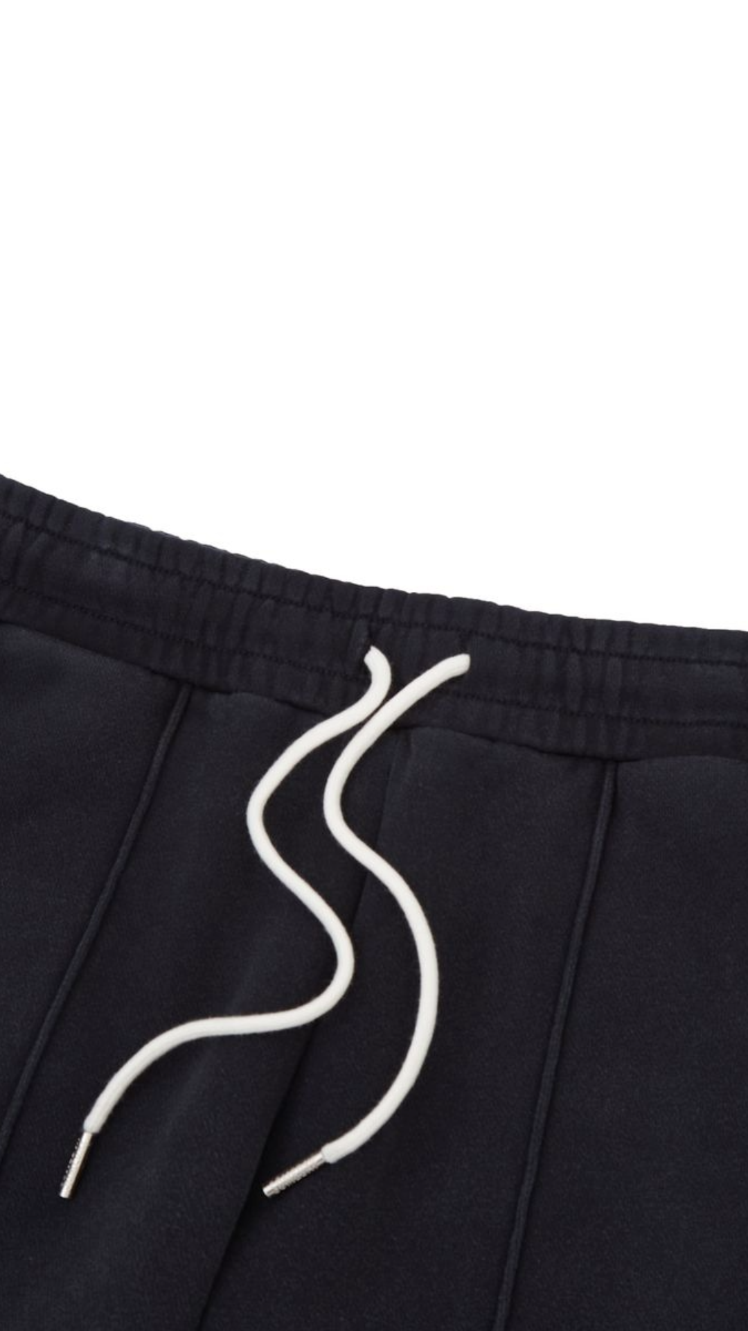 AS MOTTO PLEATED SWEATS (BLACK)