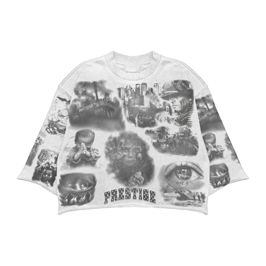 PRESTIGE BLACK "GLORY THRU PAIN" TEE