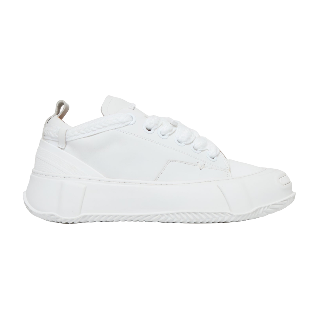 VALABASAS "VISION" WHITE LEATHER LOW TOP