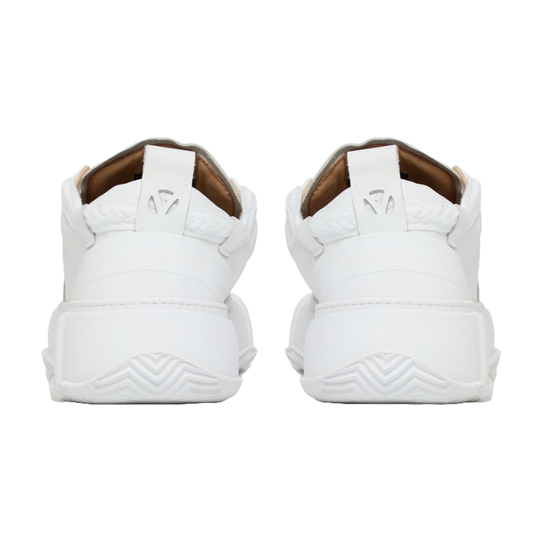 VALABASAS "VISION" WHITE LEATHER LOW TOP
