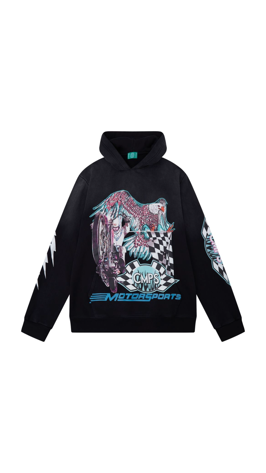 CAMPUS MOTOR SPORTS HOODIE (BLACK)