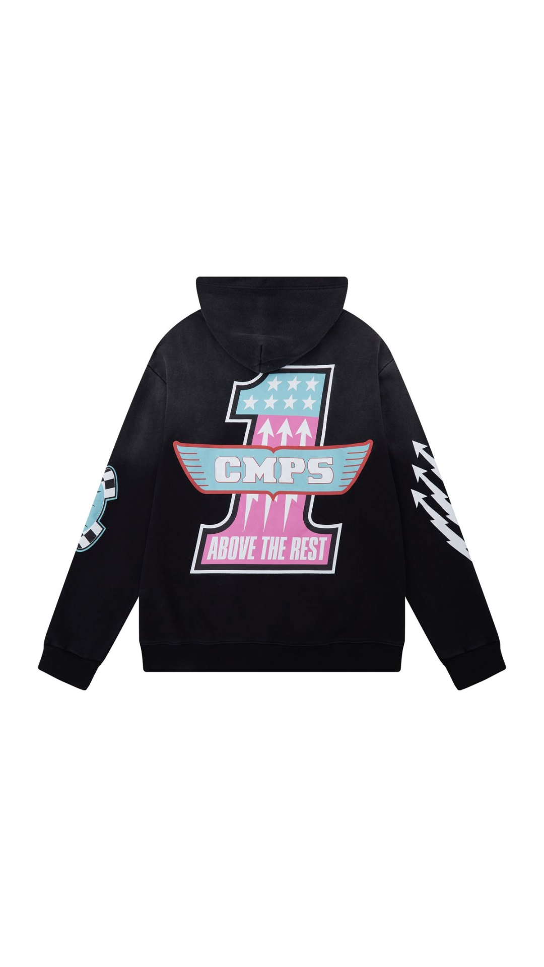 CAMPUS MOTOR SPORTS HOODIE (BLACK)