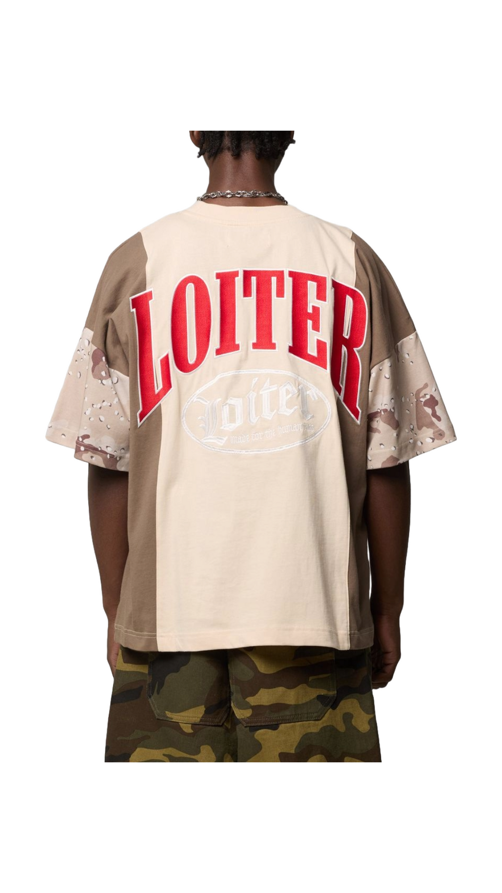 LOITER SPLINTER TEE (DESERT CAMO)