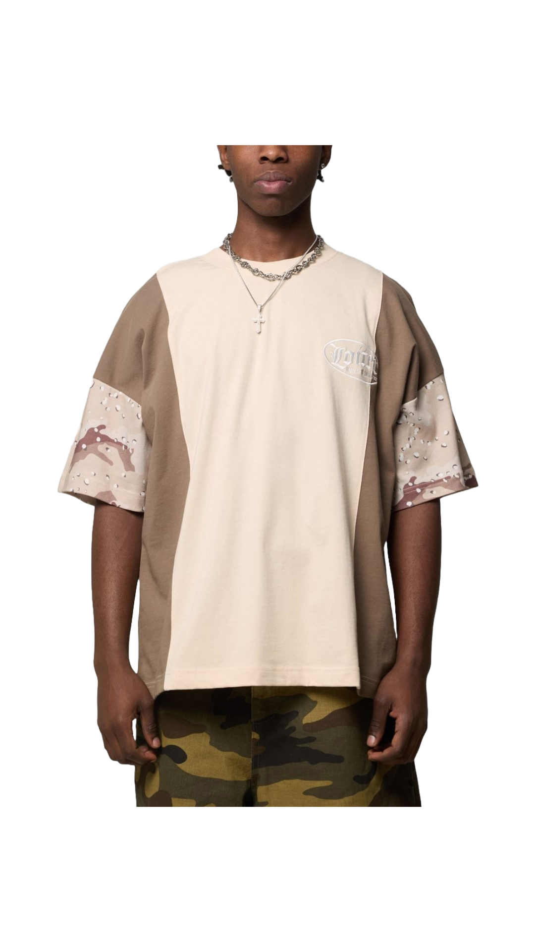 LOITER SPLINTER TEE (DESERT CAMO)