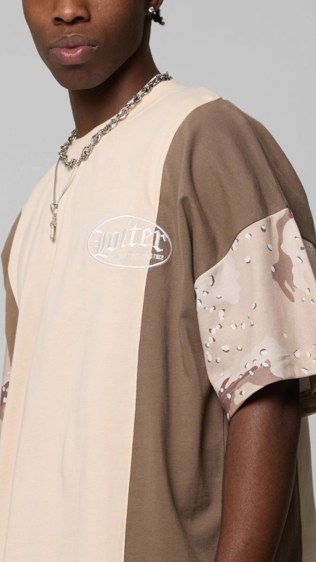LOITER SPLINTER TEE (DESERT CAMO)