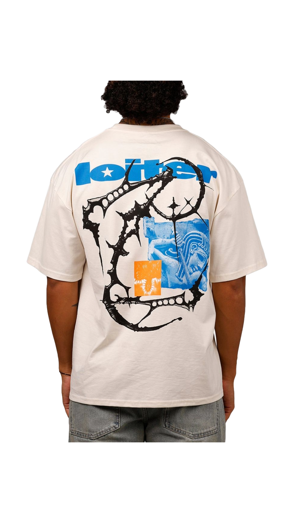LOITER EMPIRE TEE (OFF WHITE)