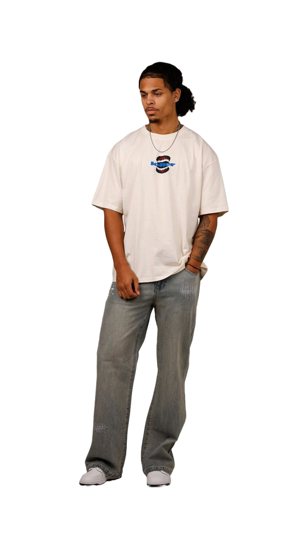 LOITER EMPIRE TEE (OFF WHITE)