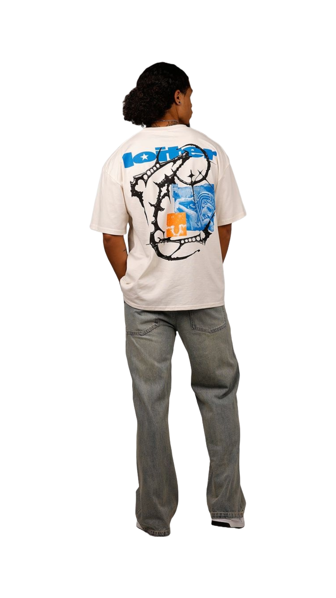 LOITER EMPIRE TEE (OFF WHITE)
