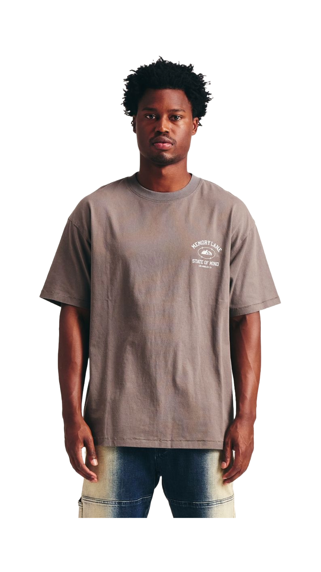 ML STATE OF MIND TEE - CHARCOAL