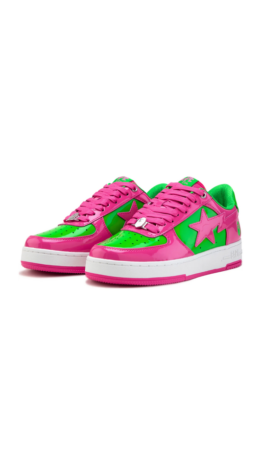 BAPE STA #1 (PINK/GRN)