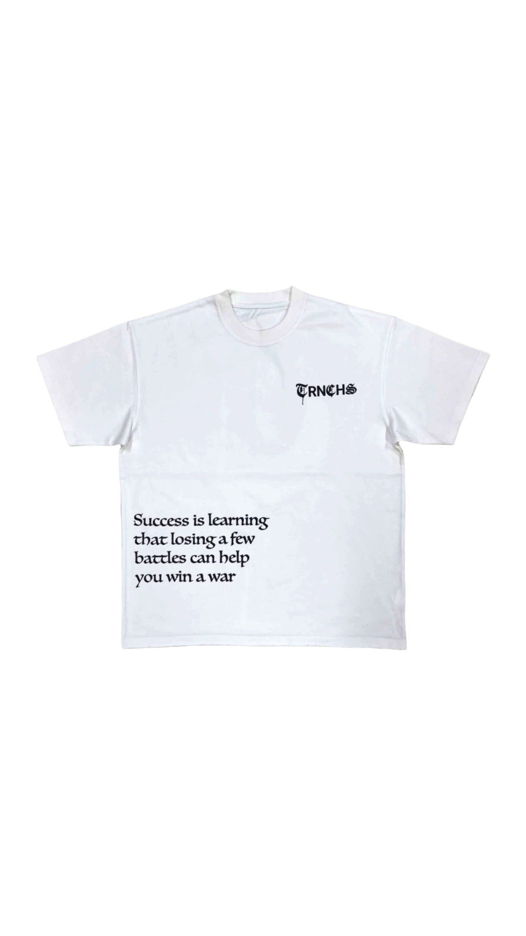 TRNCHS "SUCCESSFUL WAR" WHITE TEE