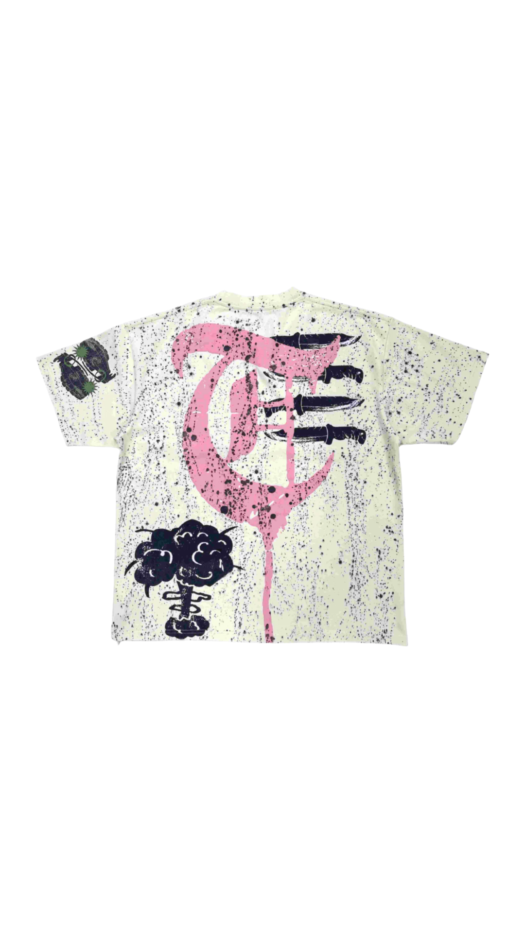 TRNCHS "HARB" CREAM TEE