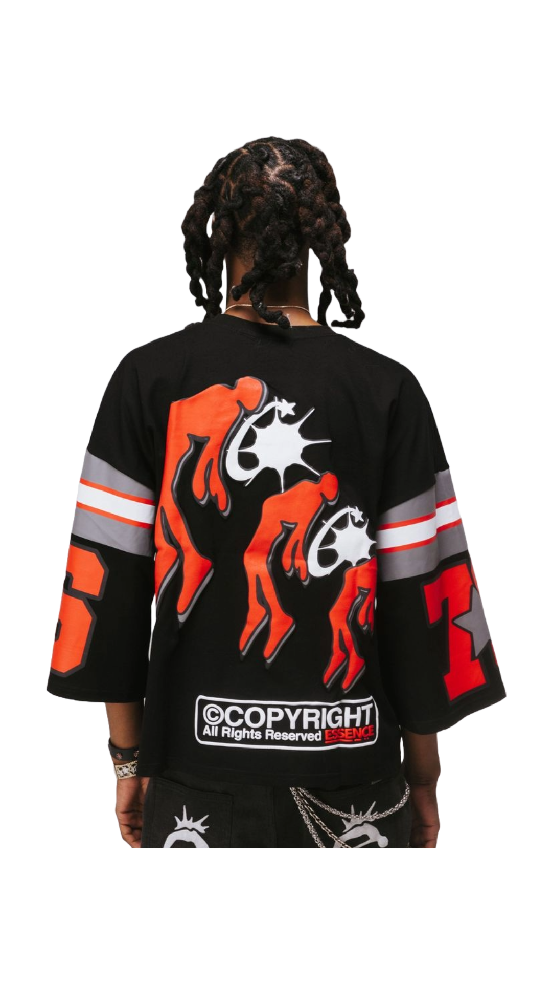 ESSENCE "KNUCKLES FOOTBALL" TEE