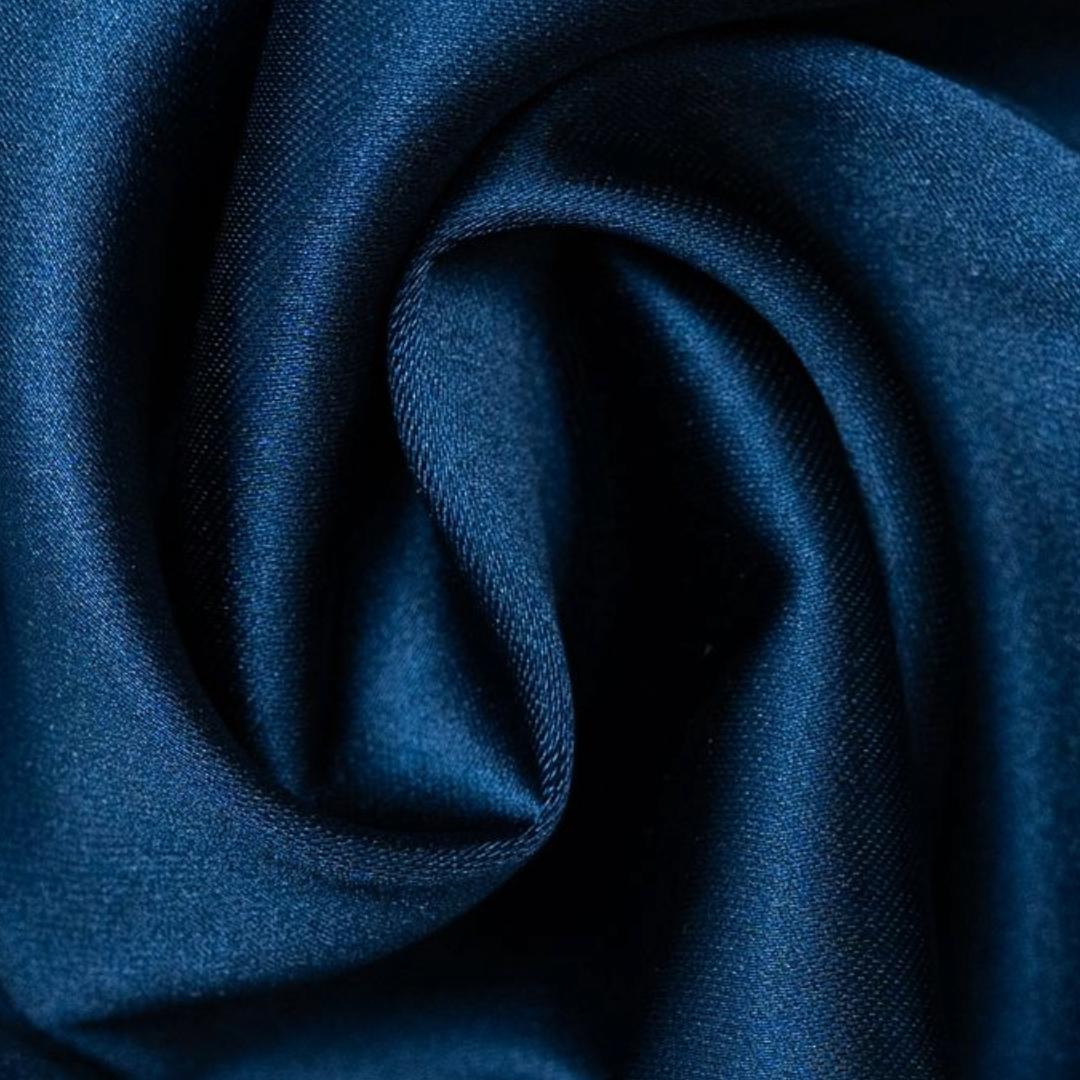 BAO SPROUT SATIN BOMBER (NAVY)