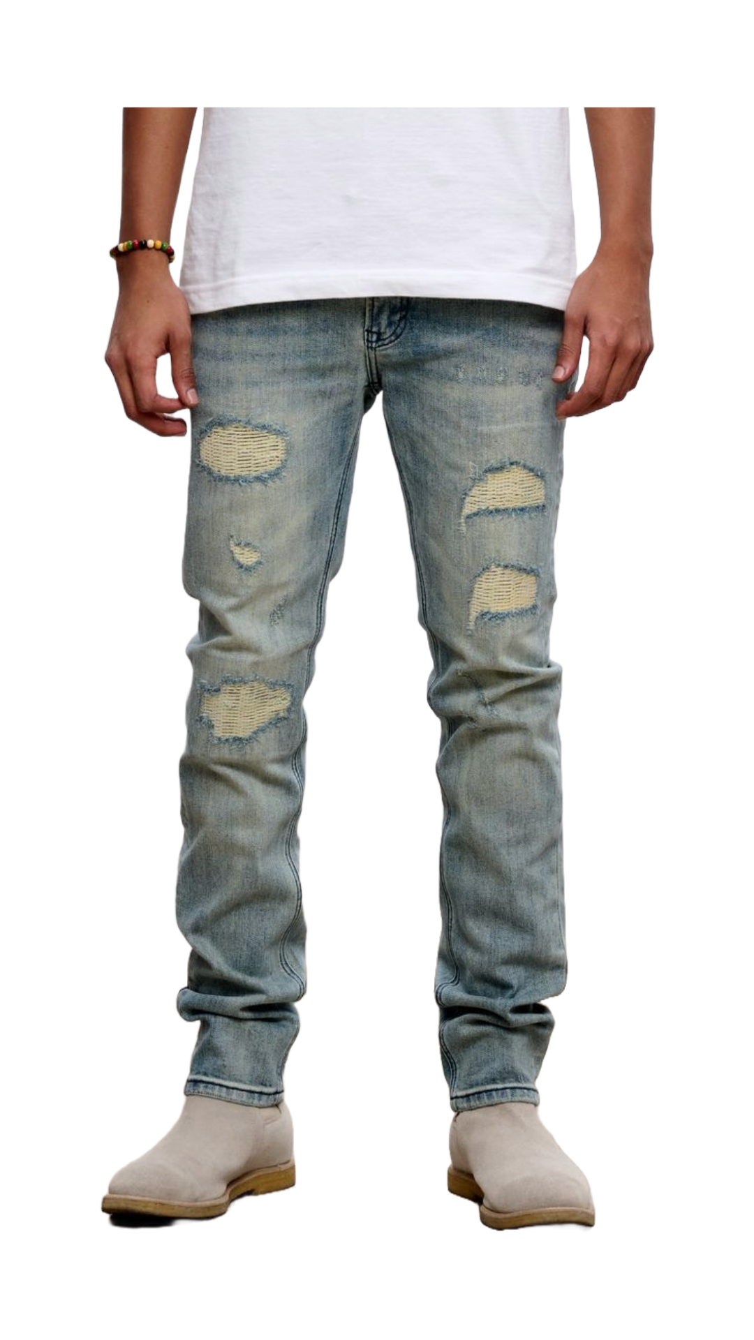 ANOM "SKYLINE" BLUE WASH DENIM