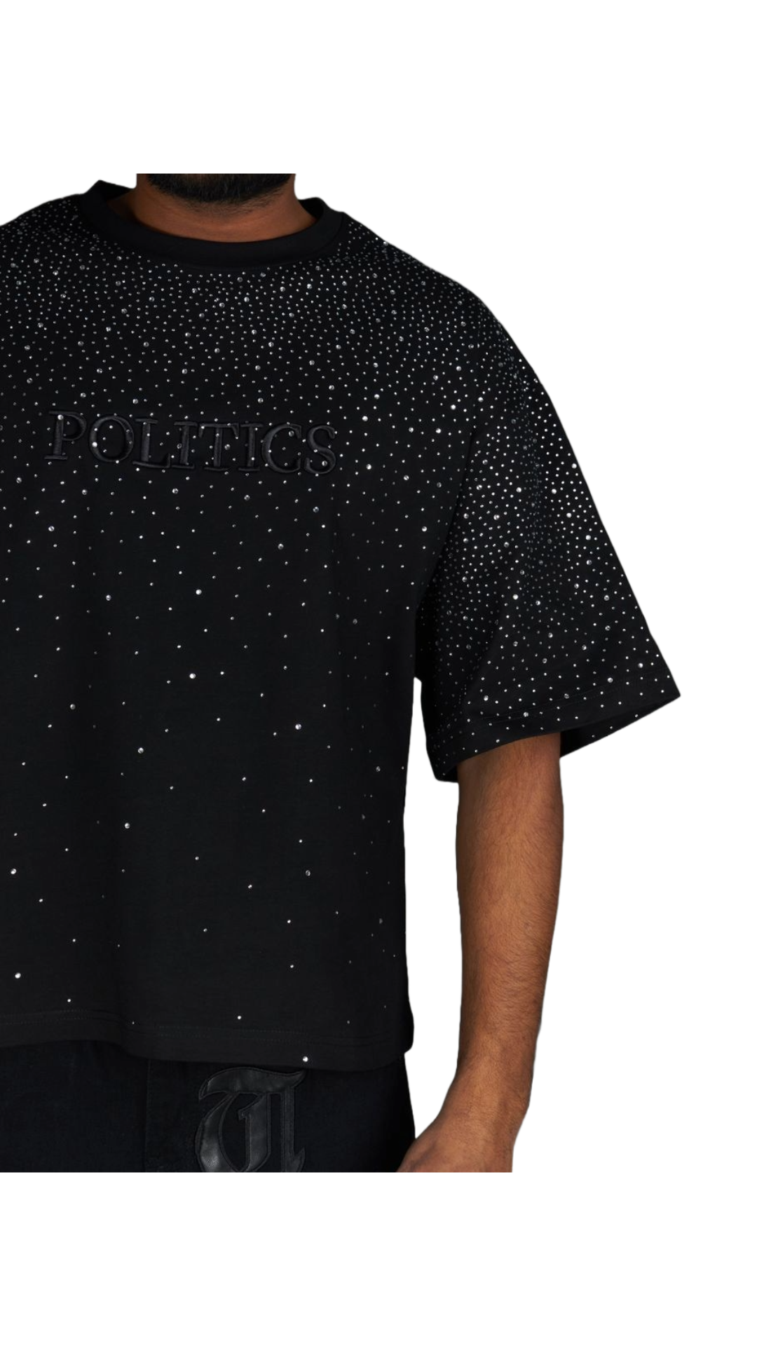 POLITICS "BINGLEY" TEE (BLACK)