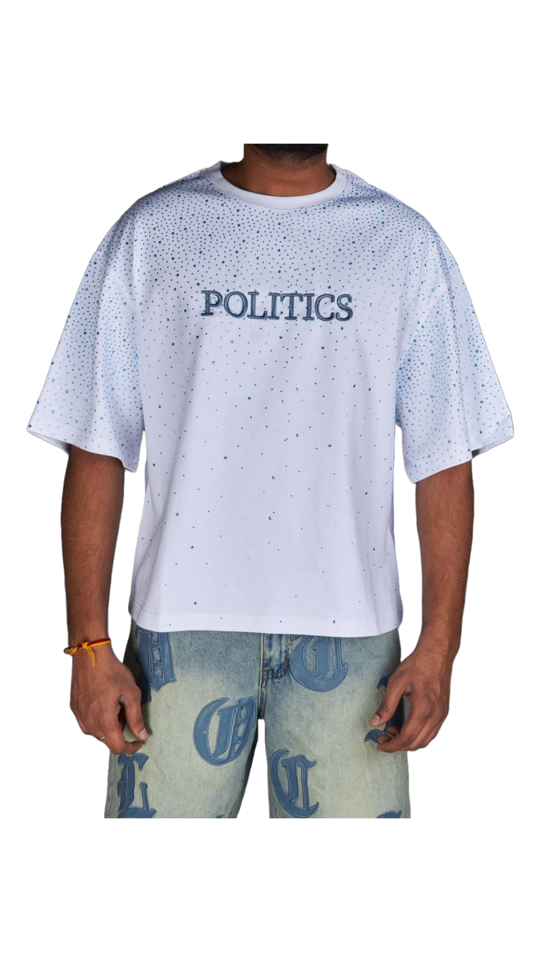 POLITICS "BINGLEY" TEE (BLUE)