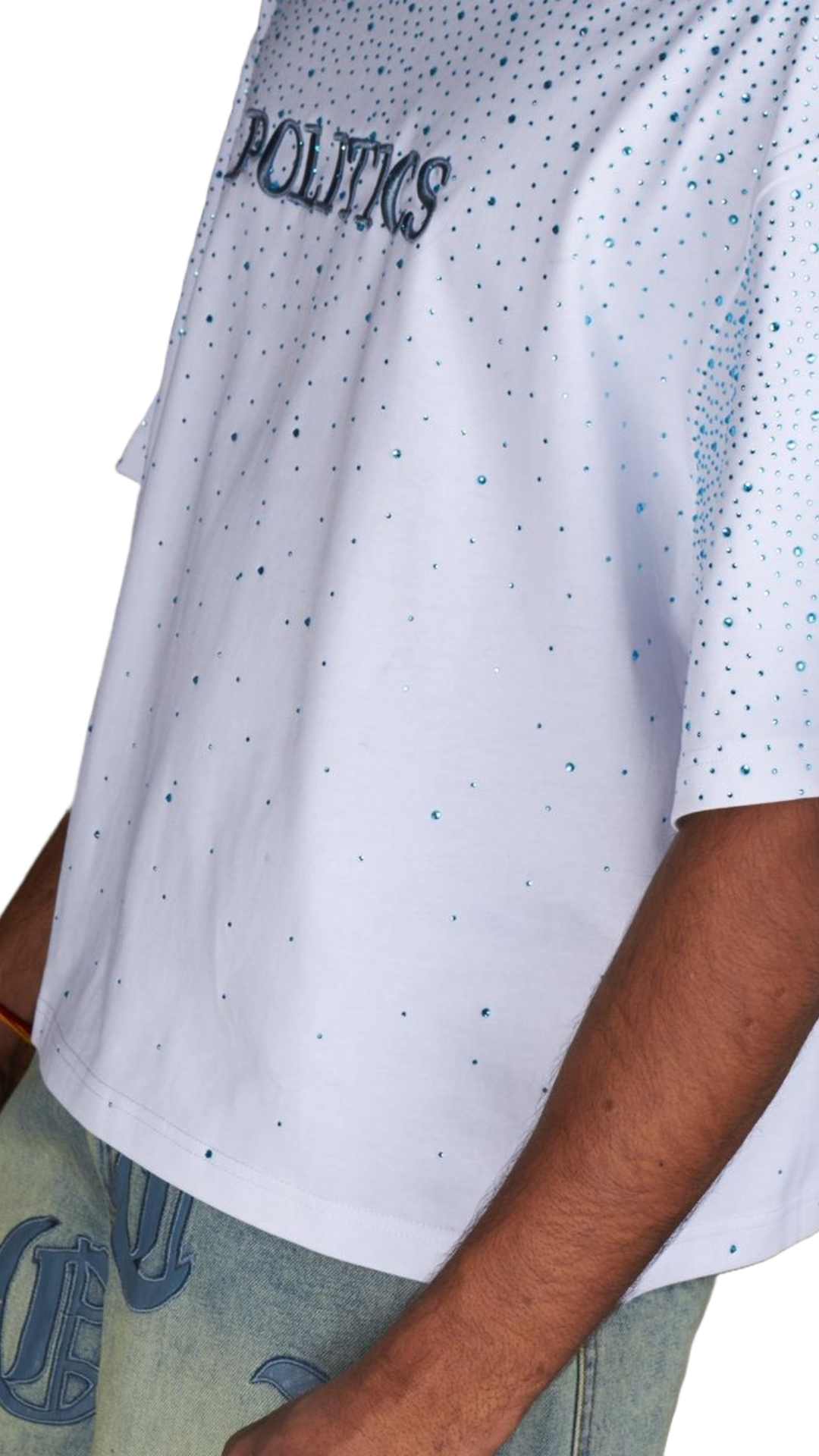 POLITICS "BINGLEY" TEE (BLUE)