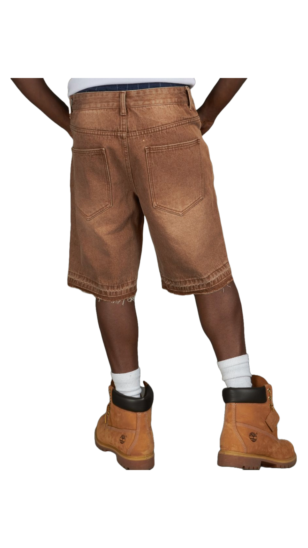 POLITICS "BETZ" SHORTS (BROWN WASH)