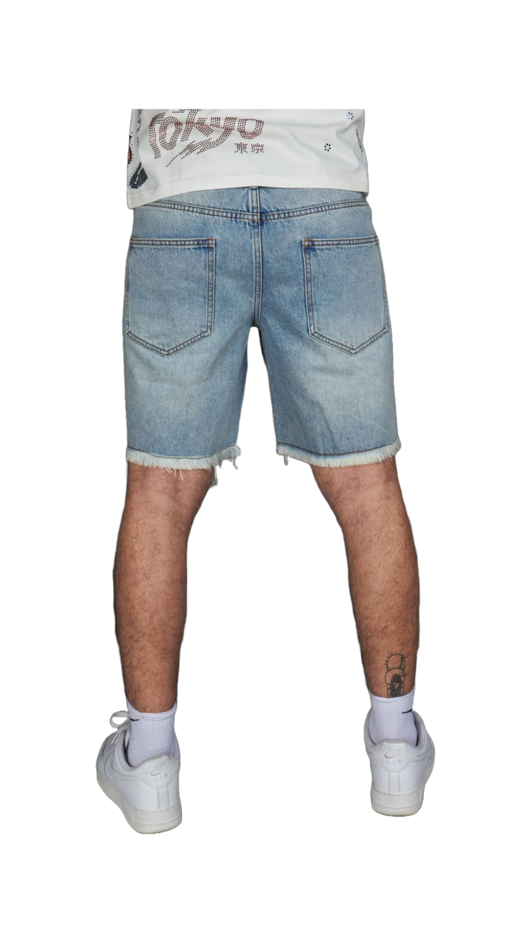 POLITICS "AUSTIN" JORTS (BLUE)