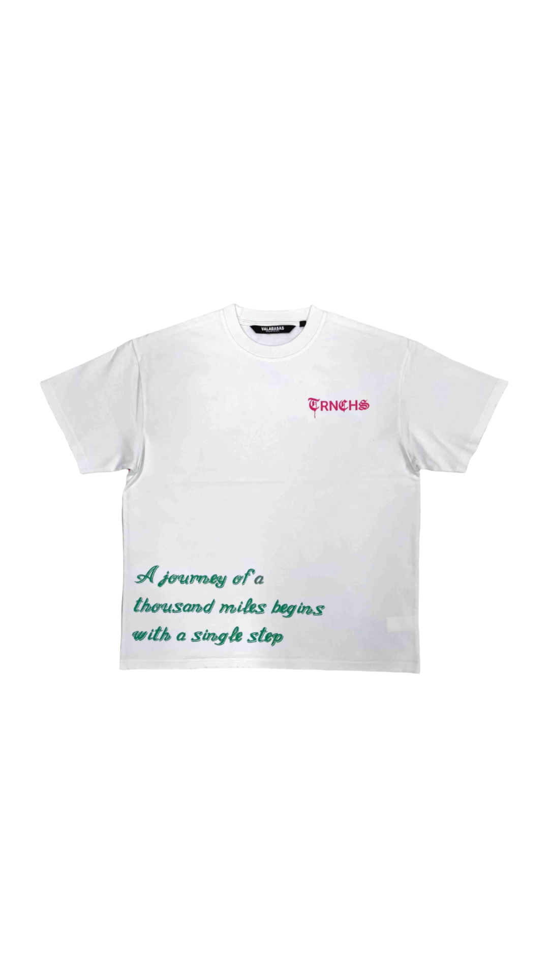 TRNCHS "DRAGON" WHITE TEE