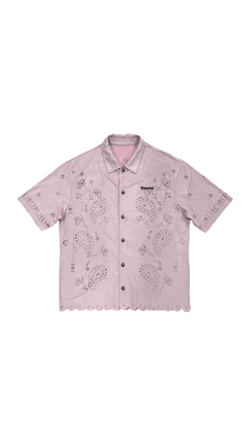 TRNCHS "EISABA" PINK BUTTON UP