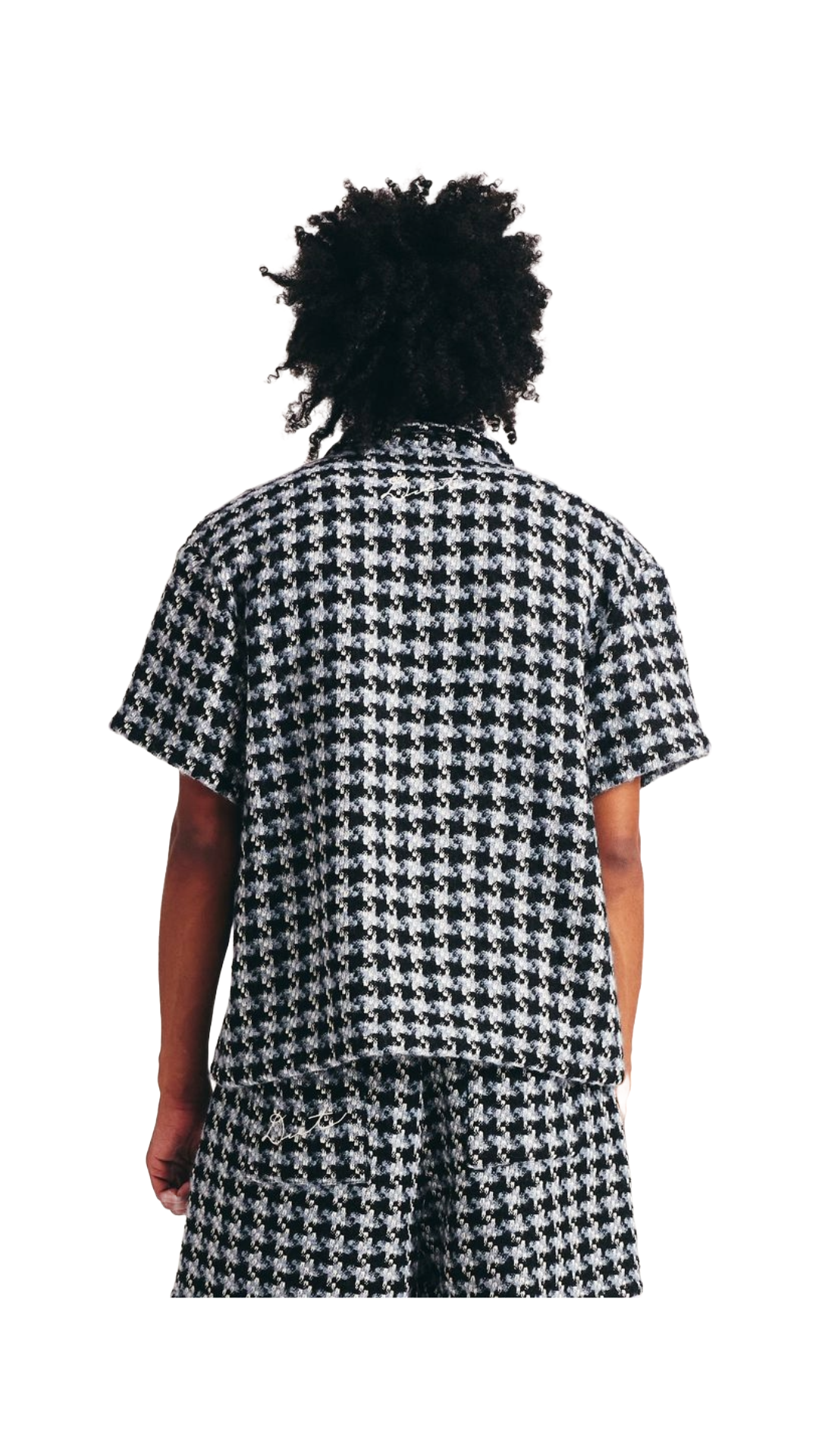 DSM TWEED BUTTON UP (BLUE MULTI)