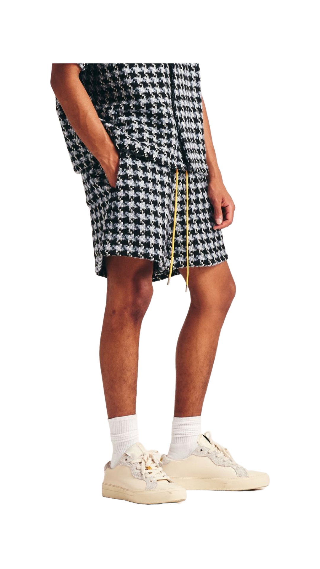 DSM TWEED SHORTS (BLUE MULTI)